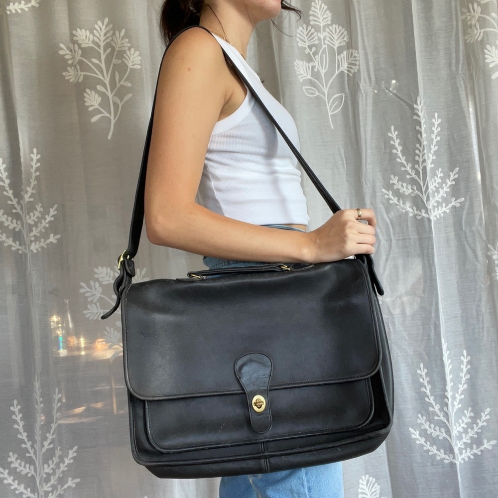 Vintage Coach shoulder bag/ brief case